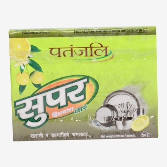 Patanjali Super Dish Wash Bar 75 Gm 