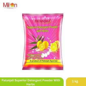 Patanjali Superior Detergent Powder With Herbs  1 kg 