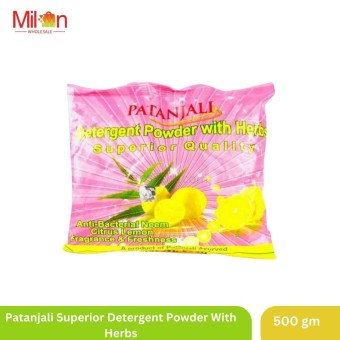 Patanjali Superior Detergent Powder With Herbs 500g