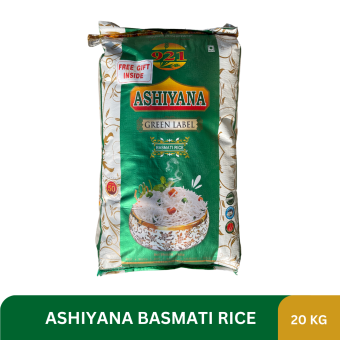 Aashiyana Green Rice 20 kg Bag