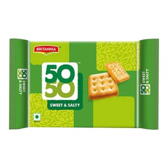 Britannia 50-50 Sweet & Salty 25 gm (Pack of 12)