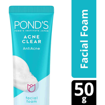 Ponds Acne Clear Facewash-50g