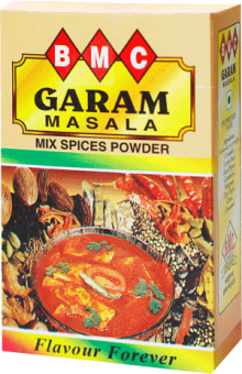 Garam Masala 80gm*180pcs I Box 