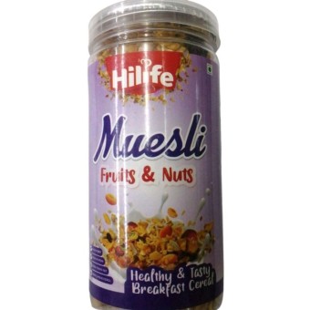 Hilife Muesli Fruts & Nut 350gm 