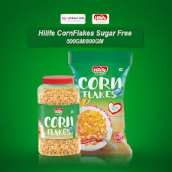 Hilife Corn Flackes Sugar Free 500gm