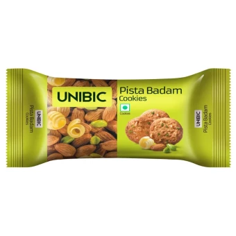 Unibic Badam Cookies Biscuit  1*12 pcs