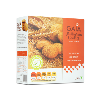 GAIA Multiglain Cookies 200gm