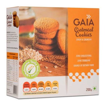 GAIA Oatmeal Cookies 200gm 