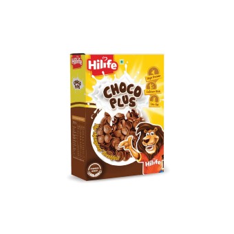 Hilife Choco Plus 300g Box | Packed with Protein & Fiber for Growing Bodies! Delicious Chocolatey Cereal Kids Love||Source of Protein & Fiber | Richness of Chocolate | Healthy Food & Breakfast Cereal